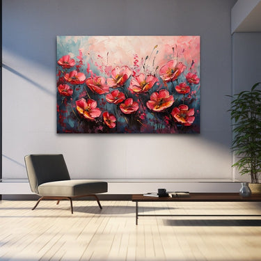 Textured Flower Canvas